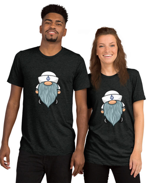 Navy Gnome short sleeve t-shirt