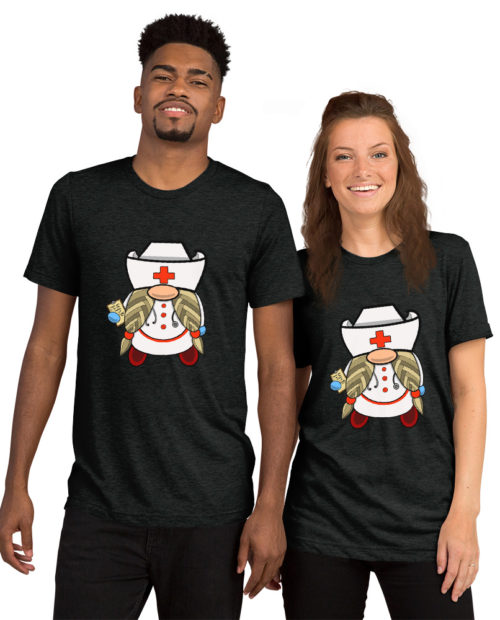 Nurse Gnome short sleeve t-shirt