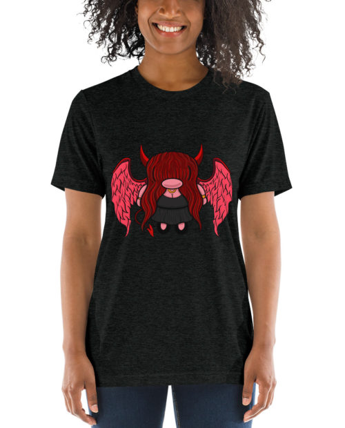 Female Devil Gnome short sleeve t-shirt