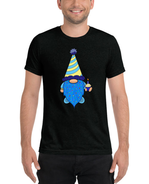 Birthday Gnome short sleeve t-shirt
