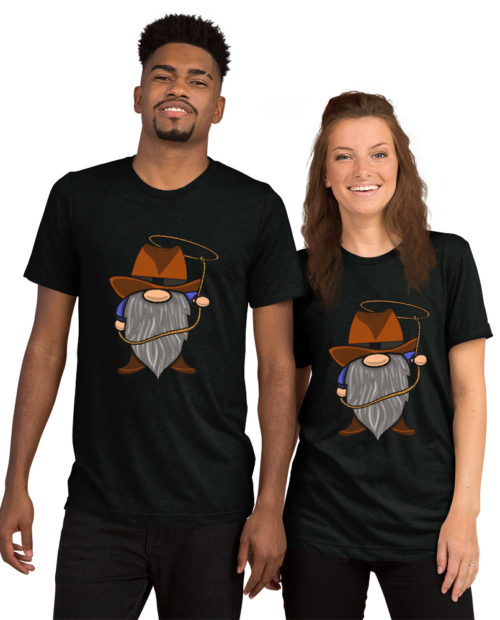 Cowboy Gnome short sleeve t-shirt