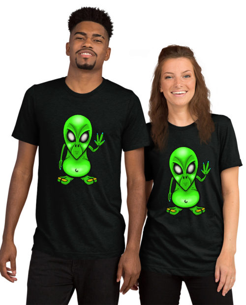 Alien Gnome short sleeve t-shirt