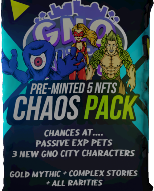 Pre-minted Chaos Pack – 5 NFTs